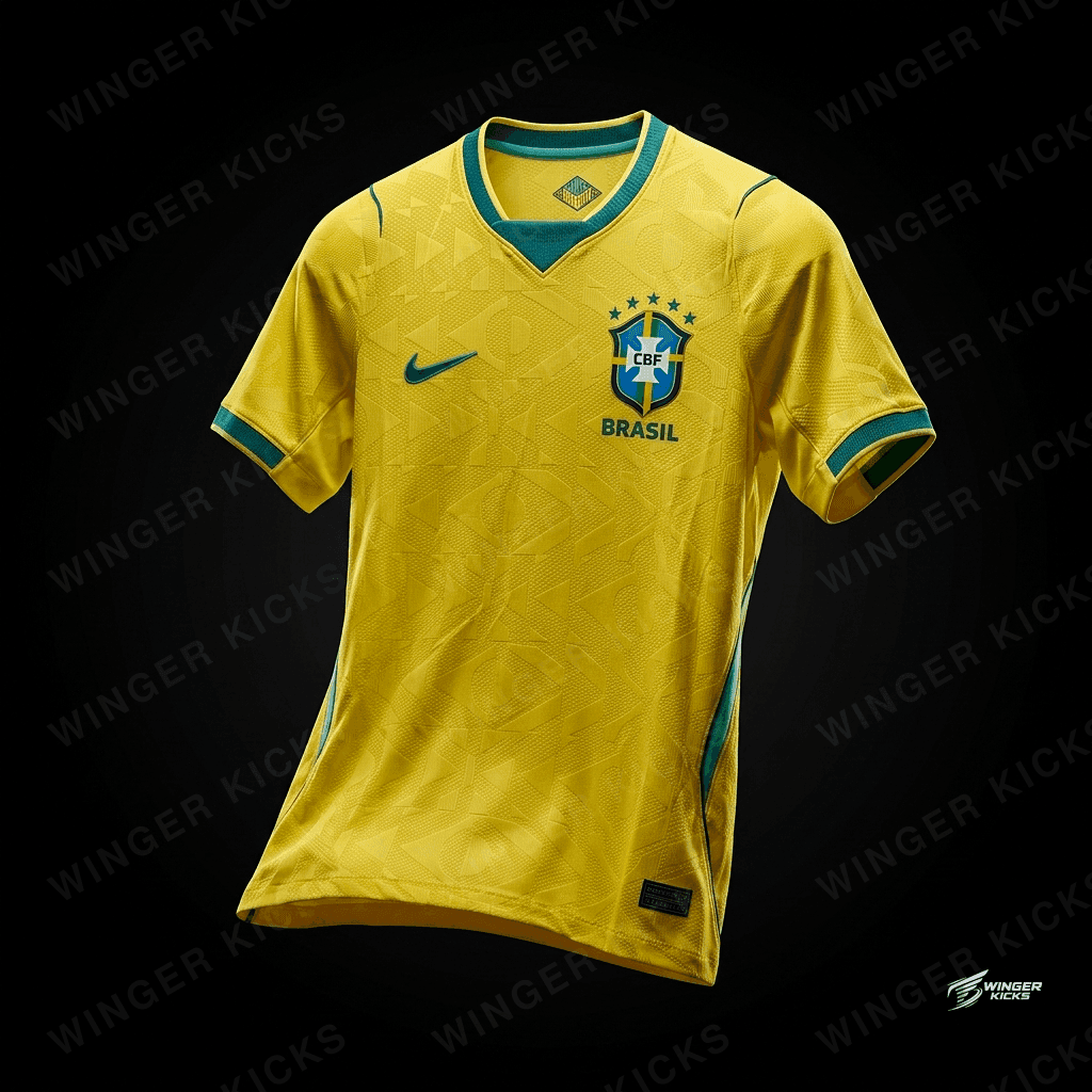 Brazil 2026 World Cup Home Jersey – Player Edition
